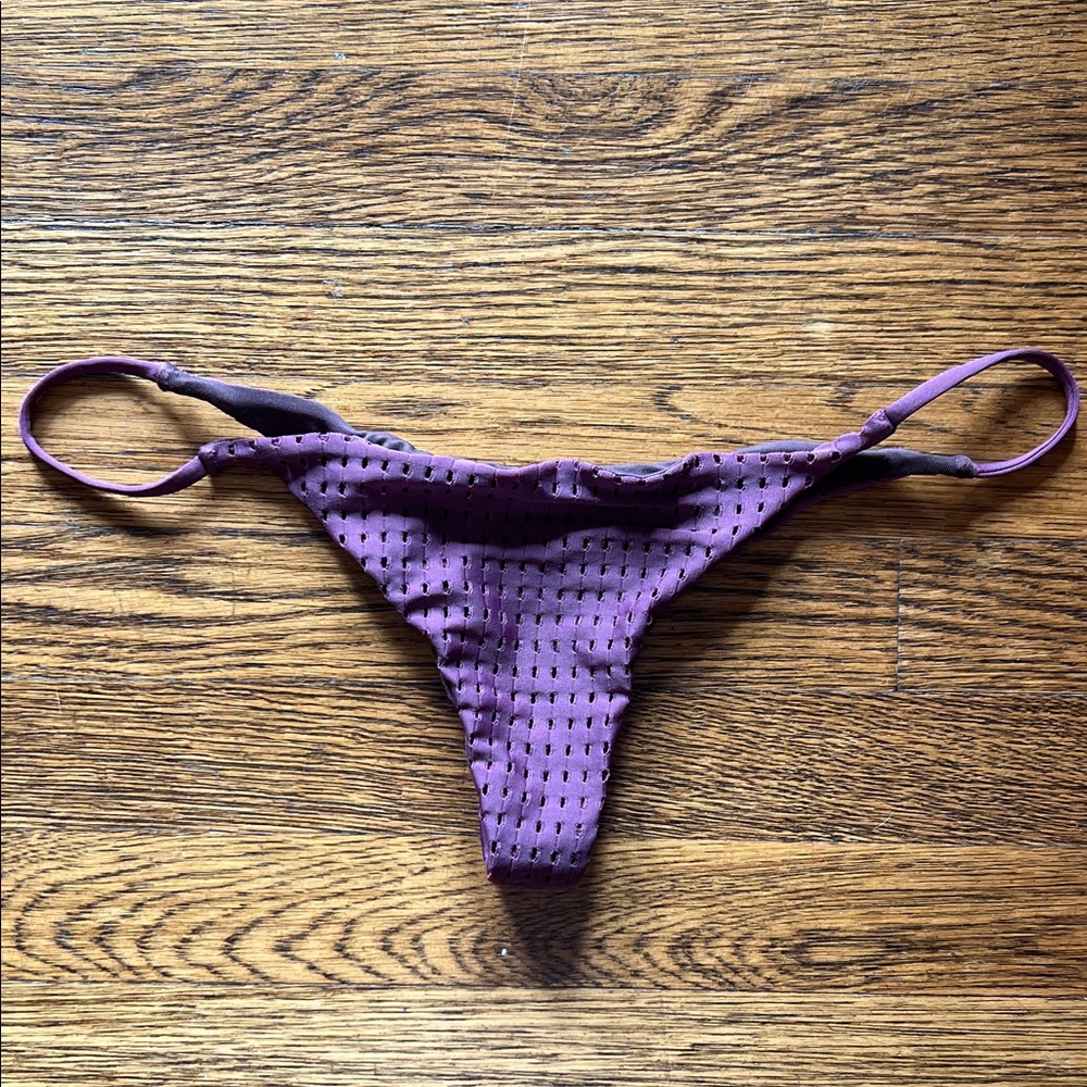 Acacia Swimwear Fin Bikini Bottom- Small